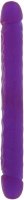 Двойной фиолетовый фаллоимитатор DOUBLE DONG LAVENDER - 30 см.