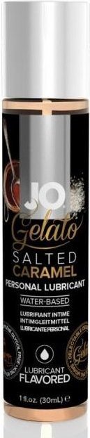 Лубрикант с ароматом солёной карамели JO GELATO SALTED CARAMEL - 30 мл.