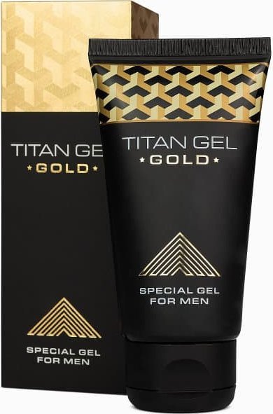 Гель для увеличения члена Titan Gel Gold Tantra - 50 мл.