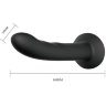 Страпон на эластичных ремнях Ultra Harness Karin Dildo - 16,8 см.