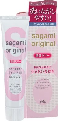Гель-смазка на водной основе Sagami Original Gel - 60 гр. Гель-смазка на водной основе с добавлением гиалуроновой кислоты. Гиалуроновая кислота является естественным компонентом кожи, поддерживающим нормальный водный баланс. Продукт изготовлен из очищенной воды и стерилизованных пищевых добавок. Высокая продолжительность действия смазки достигнута за счет уникальной влагоудерживающей формулы с гиалуроновой кислотой. Отсутствие химикатов делает использование полностью безопасным.Может быть использовано вместе с латексными и полиуретановыми презервативами. Легкая, не липкая фактура. Легко смывается водой. Без цвета и запаха. В состав не входят гормоны. Вода, Пропиленгликоль, Глицерин, Полиакрилат натрия, Карбомер, Парабен, Гиалуронат натрия, регулятор pH. Страна: Япония. Объем: 60 гр.