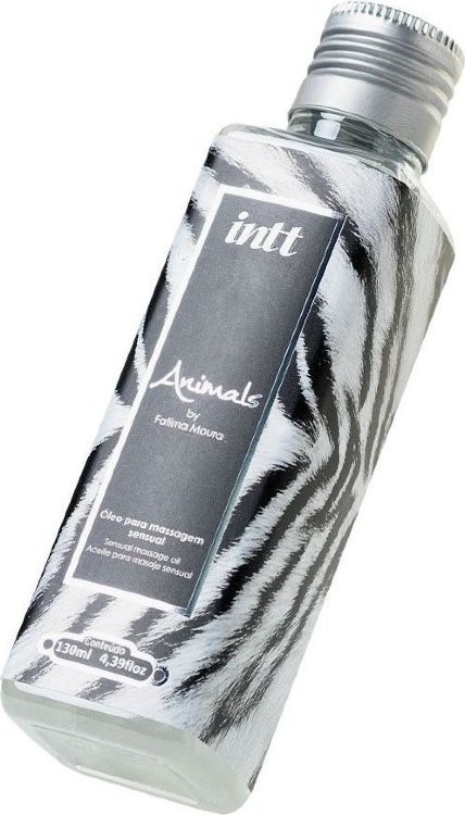 Массажное масло ANIMALS by Fatima Moura с возбуждающим эффектом - 130 мл.