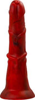 Силиконовый вибратор Monster Rex - 24,5 см.