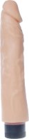 Телесный вибратор Real Skin - 23 см.