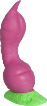 Розовый фаллоимитатор Крок Mini - 17 см.