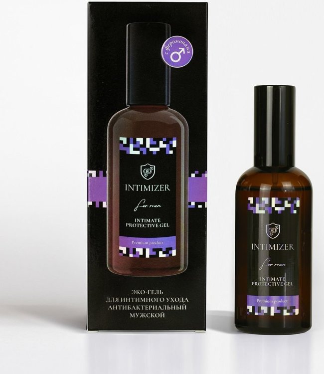 Мужской антибактериальный эко-гель для интимного ухода Intimizer - 100 мл.