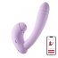 Сиреневый вибратор с возвратно-поступательными движениями и нагревом Minaka  Цена 14 783 руб. - Сиреневый вибратор с возвратно-поступательными движениями и нагревом Minaka