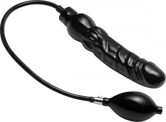 Фаллоимитатор с функцией расширения Primal Inflatable Dildo - 21,6 см.