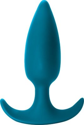 Бирюзовая анальная пробка Delight - 10,5 см. Длина: 10.5 см. Диаметр: 2.8 см. Анальный стимулятор со смещенным центром тяжести, изготовлен из гипоаллергенного силикона, не только прослужит долго, но и гарантирует высокий уровень гигиеничности и не доставит хлопот во время мытья. Анатомическая форма массажера обеспечивает отличную стимуляцию. Рабочая длина - 8,5 см. Страна: Россия. Материал: силикон.