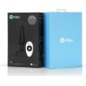 Чёрная анальная вибропробка с 3 источниками вибрации TRIO REMOTE CONTROL PLUG BLACK - 13,5 см.
