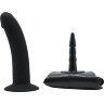 Страпон на эластичных ремнях Ultra Harness Les Dildo - 15 см.