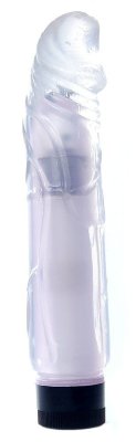 Прозрачный вибратор Juicy Jelly - 22 см. Длина: 22 см. Диаметр: 4 см. Вибратор с плавной регулировкой вибрации, изготовленный из материала TPR. Страна: Польша. Материал: термопластичный эластомер (TPE). Батарейки: 2 шт., тип AA.