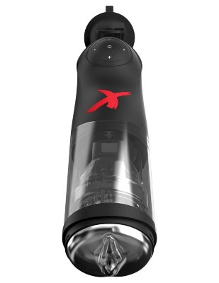 Мега-мастурбатор Deluxe Mega-Bator Длина: 35.6 см. Диаметр: 7.9 см. Внутри пластикового корпуса насадка из прозрачного эластомера, двигающаяся с 5-ю скоростями в 10-ти режимах ротации, вибрации, пульсации и эскалации. Испытайте новые и фантастические ощущения с данным новейшим автоматическим перезаряжаемым мастурбатором от американского бренда PipeDream с функцией ротации. Три сменные насадки: тугая киска, узкая попка и упругие губы. Все это дополняется LED подсветкой, присоской-креплением и держателем для планшета. Просто добавьте немного смазки и наслаждайтесь. • Пожалуйста заряжайте мастурбатор не менее двух часов. • При применении мастурбатора с присоской-креплением - закрепите присоску на поверхности, поверните рычаг в положение LOCK. После применения мастурбатора поверните рычаг в положение OPEN и открепите мастурбатор от поверхности. Во избежании поломки, никогда не пытайтесь отсоединить присоску от поверхности не переключив рычаг в положение OPEN. • Для включения и выключения мастурбатора нажмите кнопку питания на колбе. • Для смены режимов нажимайте на кнопки со стрелками. • Для увеличения или уменьшения интенсивности нажимайте на кнопки + и -. • После применения обязательно промывайте насадку теплой водой с мылом или особыми средствами для очистки интимных игрушек. • Не допускайте попадания влаги внутрь управляющего блока на верхней части колбы. Время зарядки - 2 часа. Время работы - 1,5 часа. Страна: Китай. Материал: термопластичный эластомер (TPE). Батарейки: встроенный аккумулятор.