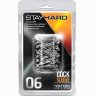 Прозрачная насадка с объёмными чёрточками STAY HARD COCK SLEEVE 06 CLEAR