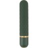 Зеленый мини-вибратор Luxurious Bullet Vibrator - 12,6 см.