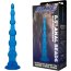 Голубая анальная елочка на присоскеAnal Beads With Suction Base - 21,6 см. - Голубая анальная елочка на присоскеAnal Beads With Suction Base - 21,6 см.