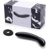 Массажер для G-точки Le Wand Crystal G-Wand из черного обсидиана