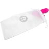 Розовый вибромассажер с клиторальной стимуляцией Clitoral Suction Rabbit - 24,5 см.