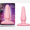 Розовая анальная пробка B Yours Small Cosmic Plug - 10,1 см.