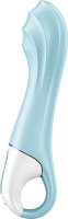 Голубой вибромассажер Air Pump Vibrator 5+ - 21 см.