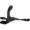 Страпон с изогнутой головкой Ultra Harness Curvy Dildo - 15,8 см.