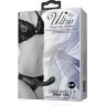Страпон с изогнутой головкой Ultra Harness Curvy Dildo - 15,8 см.