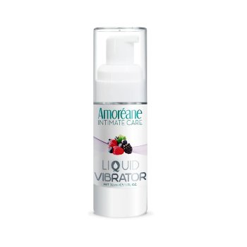 Жидкий вибратор со вкусом лесных ягод Amoreane Berries - 30 мл.