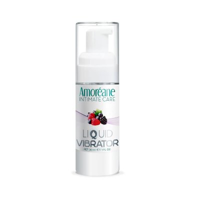 Жидкий вибратор со вкусом лесных ягод Amoreane Berries - 30 мл.  Цена 2 889 руб. Подарите себе новые эмоции с Amoréane Med – вибрирующим лубрикантом на водной основе, созданным из натуральных экстрактов растений тропической Амазонии. Его уникальная формула с экстрактом цветка джамбу и соком алоэ вера дарит лёгкий эффект вибрации, усиливая удовольствие и пробуждая чувственность. Нежный вкус и аромат лесных ягод превращают использование лубриканта в настоящее лакомство для чувств, добавляя игривости и сладости в моменты близости. Лёгкая текстура не оставляет липкости и легко смывается водой, даря ощущение свежести и комфорта. Amoréane Med не содержит парабенов, масел и нефтепродуктов, подходит для веганов, не тестируется на животных и полностью совместим с интимными игрушками и презервативами. Aqua, Glycerin, Propylene Glycol, Xanthan Gum, Spilantes Acmella Flower/leaf/stem Extract, Sodium Saccharin, Polysorbate 20, Sodium Benzoate, Potassium Sorbate, Citric Acid, Parfum, Disodium Edta, Limonene. Страна: Испания. Объем: 30 мл.