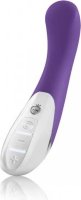 Фиолетовый вибратор Mystim Al Punto - 25 см.