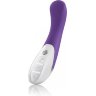 Фиолетовый вибратор Mystim Al Punto - 25 см.