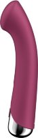 Сливовый вибратор для G-точки Spinning G-Spot 1 - 17 см.