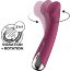 Сливовый вибратор для G-точки Spinning G-Spot 1 - 17 см.  Цена 9 797 руб. - Сливовый вибратор для G-точки Spinning G-Spot 1 - 17 см.