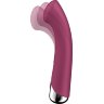 Сливовый вибратор для G-точки Spinning G-Spot 1 - 17 см.