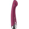 Сливовый вибратор для G-точки Spinning G-Spot 1 - 17 см.