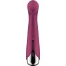 Сливовый вибратор для G-точки Spinning G-Spot 1 - 17 см.