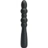 Черный гнущийся вибратор Monroe - 18,5 см.