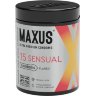 Анатомические презервативы MAXUS Sensual - 15 шт.