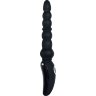 Черная анальная виброелочка Magic Stick - 22,6 см.