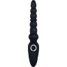 Черная анальная виброелочка Magic Stick - 22,6 см.