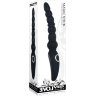 Черная анальная виброелочка Magic Stick - 22,6 см.