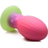 Розовая пробка-яйцо XL Xeno Egg - 17,6 см.