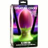 Розовая пробка-яйцо XL Xeno Egg - 17,6 см.