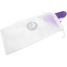 Фиолетовый вибромассажер с клиторальной стимуляцией Clitoral Suction Rabbit - 24,5 см.