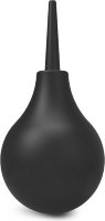 Черный анальный душ с обратным клапаном Non Return Valve Anal Douche