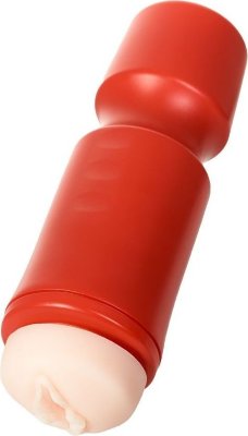 Мастурбатор-вагина A-Toys в красной колбе  Цена 2 284 руб. Длина: 24 см. Диаметр: 7.6 см. Компактный мастурбатор A-Toys в виде вагины, это невероятно удобная секс-игрушка для получения превосходной сексуальной разрядки. Колба эргономичной формы удобно размещается в руке. Уникальный рельеф, сочетающий зигзаги и рёбра, предназначен для ваших усиленных ощущений во время стимуляции. Вы можете сжимать и растягивать игрушку так, как вам захочется. Мастурбатор изготовлен из очень нежного и эластичного материала, совершенно без запаха, не содержит вредных для органима веществ и легко моется обычной водой с мылом. Колба закрывается крышкой, благодаря чему мастурбатор надежно хранится в контейнере. Страна: Китай. Материал: термопластичный эластомер (TPE).