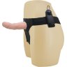 Реалистичный страпон-фаллоимитатор на трусиках Ultra Passionate Harness - 15 см.