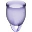 Набор фиолетовых менструальных чаш Feel confident Menstrual Cup  Цена 2 071 руб. - Набор фиолетовых менструальных чаш Feel confident Menstrual Cup