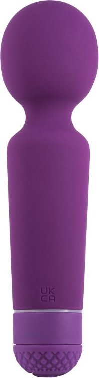 Фиолетовый wand-вибратор - 15,2 см.
