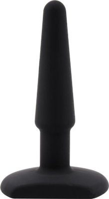 Черная анальная втулка Silicone Butt Plug 4 - 11 см.  Цена 1 102 руб. Длина: 11 см. Диаметр: 2.3 см. Анальная втулка из силикона малого размера. Страна: Китай. Материал: силикон.