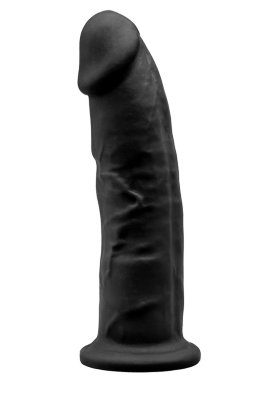 Черный фаллоимитатор SILEXD Model 2 - 23 см. Длина: 23 см. Диаметр: 5.4 см. Фаллоимитатор предлагает ряд уникальных характеристик в сфере реалистичных игрушек. Жесткий стержень внутри и подвижный внешний слой cделает реалистичным не только вид игрушки, но и ощущения от ее использования. Революционная запатентованная формула материала SILEXPAN®, используемого для наполнения наших продуктов, обеспечивает лучшую плотность и большую гибкость. Этот платиновый силикон не содержит фталатов, латекса, безопасен для тела, гипоаллергенен и непористый, что делает его легким в уходе и более долговечным. Также ваш новый секретный друг реагирует на температуру. При нагревании становится более мягким, а при охлаждении твердым. Для нагрева достаточно 30 секунд в микроволновой печи или 2 минут в горячей воде. Для охлаждения его можно положить в морозилку без ограничений по времени. Фаллоимитатор оснащен присоской на основании и подходит для использования без рук. Страна: Китай. Материал: силикон.